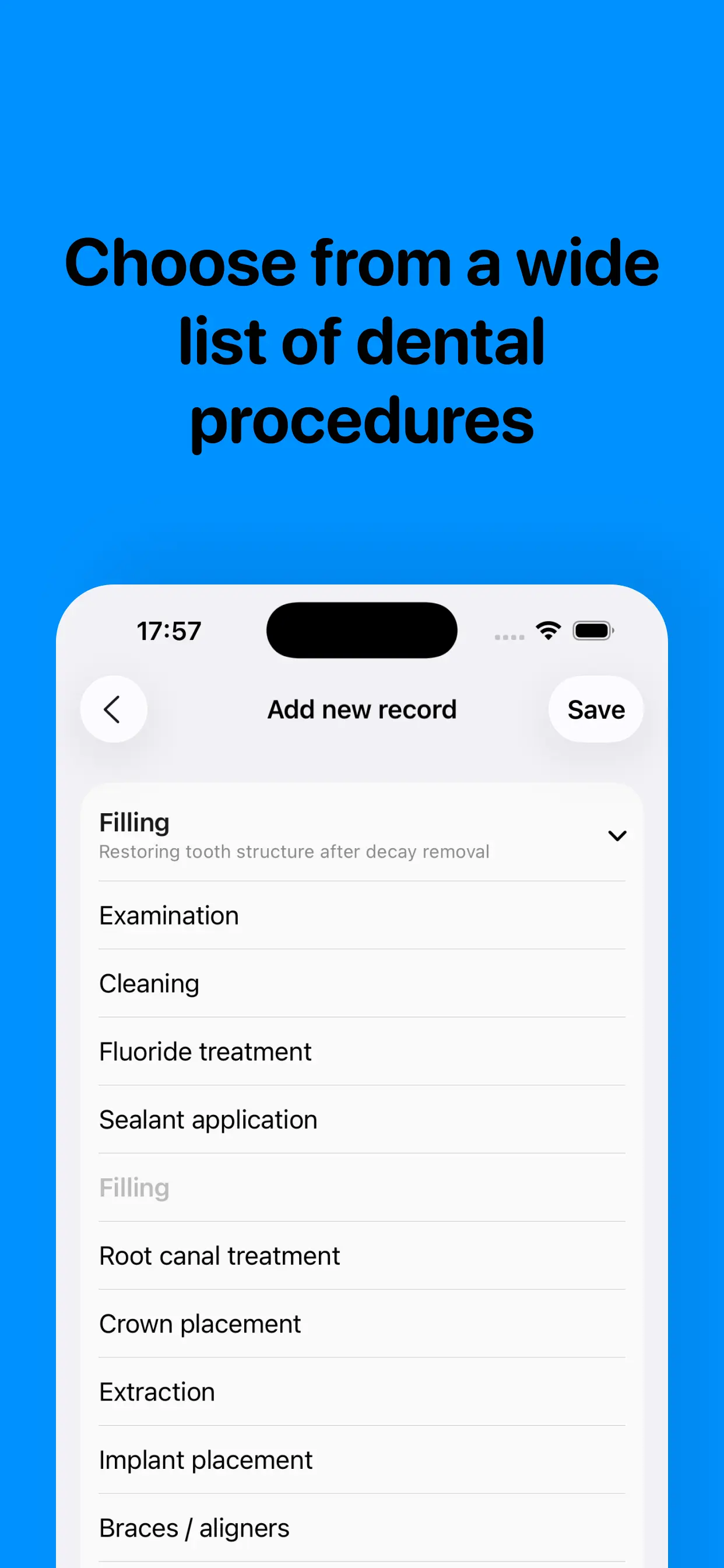 Teeth App - Appointment Reminders